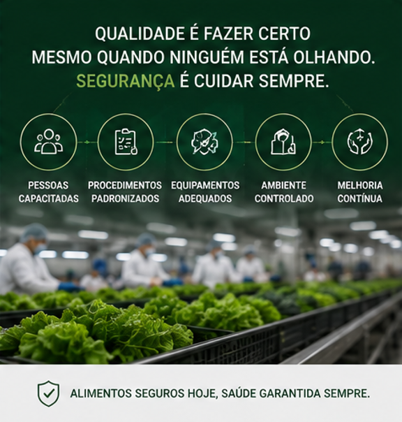 QUALIDADE E SEGURANÇA DE ALIMENTOS
