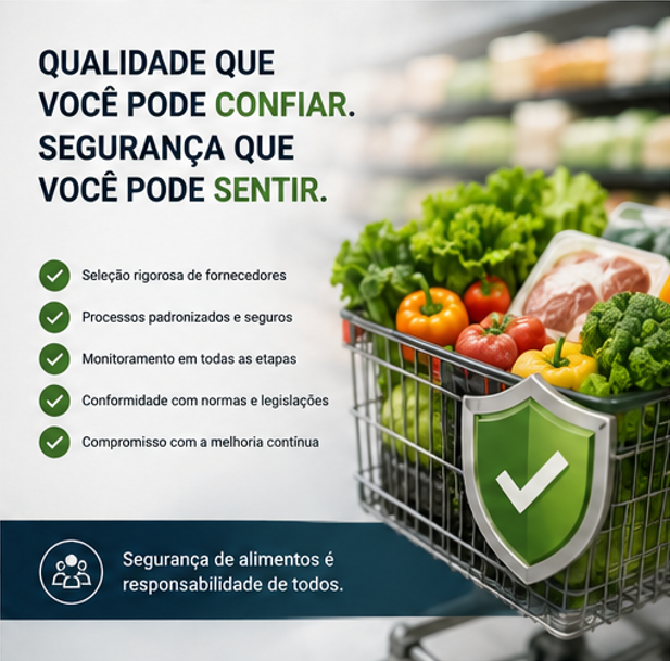QUALIDADE E SEGURANÇA DE ALIMENTOS