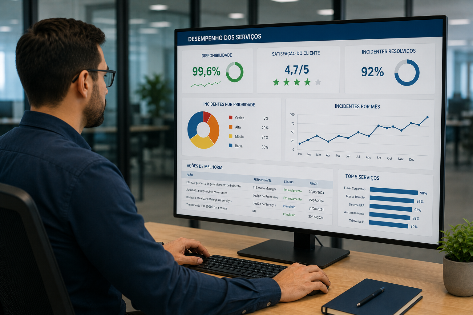 ISO 20000 - GESTÃO DE SERVIÇOS DE TI